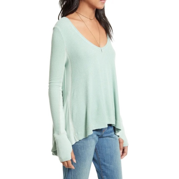 EUC FREE PEOPLE Malibu Sea Green Size Medium - Picture 6 of 8